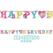My Little Pony Jumbo Add-an-Age Letter Banner