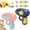 MIX*2-A, variant on Cat Toy Propeller Launcher, Interactive Flying Propeller Cat Toy with Colorful Flying Propellers, Chasing & Hunting Training Toy for Kittens