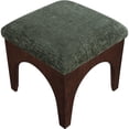 thumbnail image 2 of Meridina Furniture Lawson Green Chenille Fabric Upholstered Ottoman, 2 of 7