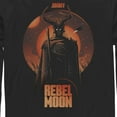 thumbnail image 2 of Men's Rebel Moon Jimmy Warrior Portrait  Long Sleeve Shirt Black Large, 2 of 4