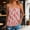 #0395-Pink, variant on Tank Tops for Women Beaded Spaghetti Strap Cami Flowy Scoop Neck Sleeveless Summer Beach Vacation Spring Printed Clothes