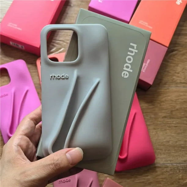 Rhode Lip Gloss Silicone Full Protective Case for iPhone 16 Pro