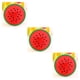 thumbnail image 1 of Advancent Posavasos con forma de fruta, almohadillas creativas para tazas, alfombrilla aislante de silicona, soporte para bebidas calientes, Type1 NO1, 1 of 6