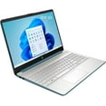 thumbnail image 4 of HP 15.6" LED HD (1366 x 768) Laptop, Intel Core i3-1115G4, 12GB RAM, 512GB M.2 NVMe SSD, Spruce Blue, Numeric Keypad, Webcam, Windows 11 Home in S mode + Mazepoly Accessories, 4 of 5
