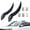 Black, variant on Dragon Horns for Car Roof Decor 3D Devil Horn Adhesive Exterior Accessories for SUVs Trucks Sedans 2 Pack