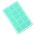 thumbnail image 4 of Monstrate Bandeja de cubitos de hielo 15 rejillas Molde de bloque de hielo de color sólido Molde de dormitorio de cocina Herramientas y accesorios para hornear Verde, 4 of 6