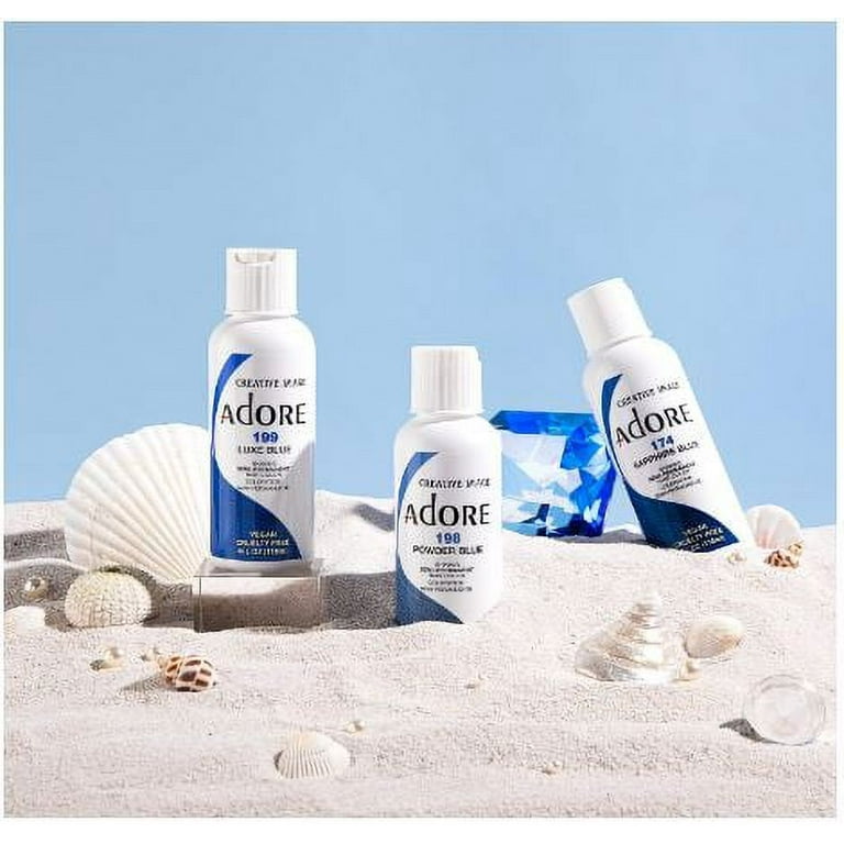 Adore Semi Permanent Hair Color #112 Indigo Blue 4 oz