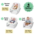 thumbnail image 3 of Ingenuity Keep Cozy 3-in-1 Baby Bouncer Seat & Infant to Toddler Rocker - Madi, 3 of 10