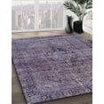 thumbnail image 3 of Ahgly Company Machine Washable Indoor Rectangle Abstract Lavender Purple Area Rugs, 5' x 8', 3 of 7