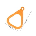 thumbnail image 2 of ETHZZLE 2-Pack Orange Suspension Trainer with , PP Gymnastics Accessories for Fitness & Sports Equipment, 2 of 8