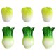 thumbnail image 1 of Un conjunto de pegatinas con mensajes de verduras y frutas, pegatinas tridimensionales 3D para refrigerador de frutas, 1 of 5