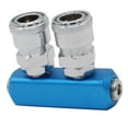 thumbnail image 2 of Conector de Compresor de Aire Zulema Aluminio 1/4 Conexiones del conector de la manguera de aire, 2 of 8