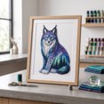 thumbnail image 4 of Layer DIY Art Patchwork Kit, Animal Sewing Craft Set, Quilted Wall Hanging, Beginner Friendly Home Decor Making Kit, 4 of 7