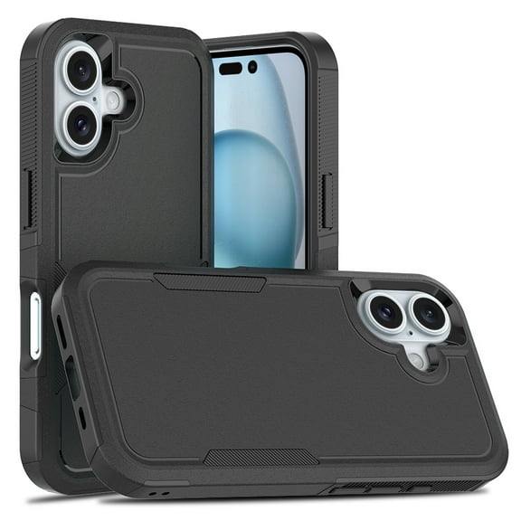 For Samsung Galaxy Z Flip 4 Case,Heavy Duty Drop Protection Full Body Rugged Shockproof/Drop Proof/Dust Proof Military PC   TPU Protective Tough Durable Cell Phone Cover for Men Women,Black