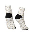 thumbnail image 4 of Bingfone Dump Truck Design Patterned Men'S Women'S Casual Cotton Socks, 4 of 9