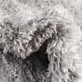 thumbnail image 4 of Unique Loom Infinity Shag Collection Area Rug - Jinko (8' Square Ash), 4 of 6