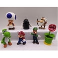 thumbnail image 1 of Super Mario Bros Yoshi Luigi Bowser Figuras de acción Niños Adornos hechos a mano Juguete de dibujos animados Mantequilla Regalos de fiesta de Navidad 7 estilos por juego zhangmengya LED, 1 of 2