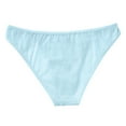 thumbnail image 6 of Blmnix Bikini Women's Panties Underwear Breathable Soft Blue Panties, 6 of 9