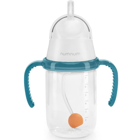 Vaso de Popote para Bebé NumNum con Peso a Prueba de Derrames para 6-12 Meses