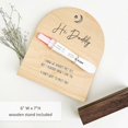 thumbnail image 2 of Baby Reveal Wooden Sign, Pregnancy Announcement for Dad, Hi Daddy Pregnancy Test Keepsake, Daddy-to-Be Gift, Pregnancy Reveal for Husband, 2 of 5