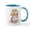 White/Blue Inside, variant on CafePress - My Easter Egg Mug - 11 oz Ceramic Mug - Novelty Coffee Tea Cup