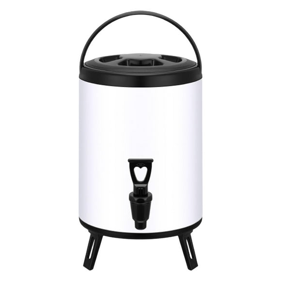 Dispensador de bebidas Strade Fareast Limited de acero inoxidable aislado 8 litros