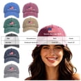 thumbnail image 3 of vigerkar 2026 Soccer Fan Cap–USA, CAN, MEX Host Countries Embroidered Baseball,Hat Unisex , Soccer Supporters (Wine, One Size), 3 of 9