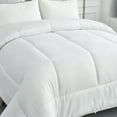 thumbnail image 3 of JML Twin Comforter Duvet Insert - 350GSM Quilted White Down Alternative Bedding Comforter, 3 of 7