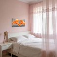 thumbnail image 4 of ZHONGYUTONG Large Gray and Orange Abstract Canvas Wall Art Love Heart Water Picture Prints Ocean Wave Art Romantic Paintings Wall Decor for Girls Bedroom Bathroom (20.00" x 40.00"), 4 of 5