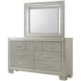 thumbnail image 5 of Cambridge Elegance 5-Piece Queen-Size Bedroom Suite: Queen Bed Frame, Dresser, Mirror, Chest, and Nightstand, 5 of 9