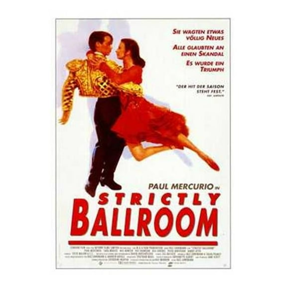 Pop Culture Graphics MOV212129 Strictly Ballroom Movie Poster, 11 x 17