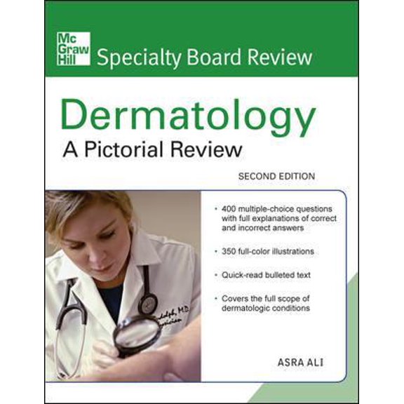 Pre-Owned McGraw-Hill Specialty Board Review Dermatology: A Pictorial Review, Second Edition (Paperback) 0071597271 9780071597272