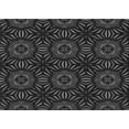 thumbnail image 1 of Ahgly Company Machine Washable Indoor Rectangle Transitional Midnight Gray Area Rugs, 8' x 12', 1 of 7