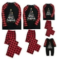 thumbnail image 2 of We Wish You A Merry Christmas Christmas Family Matching Pajama Set(3XL,Men), 2 of 7