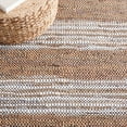 thumbnail image 6 of SAFAVIEH Vintage Leather Henley Striped Area Rug, Light Brown/Ivory, 5' x 8', 6 of 11