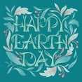 thumbnail image 2 of Graham, Gia 15x15 White Modern Wood Framed Museum Art Print Titled - Happy Earth Day I, 2 of 4