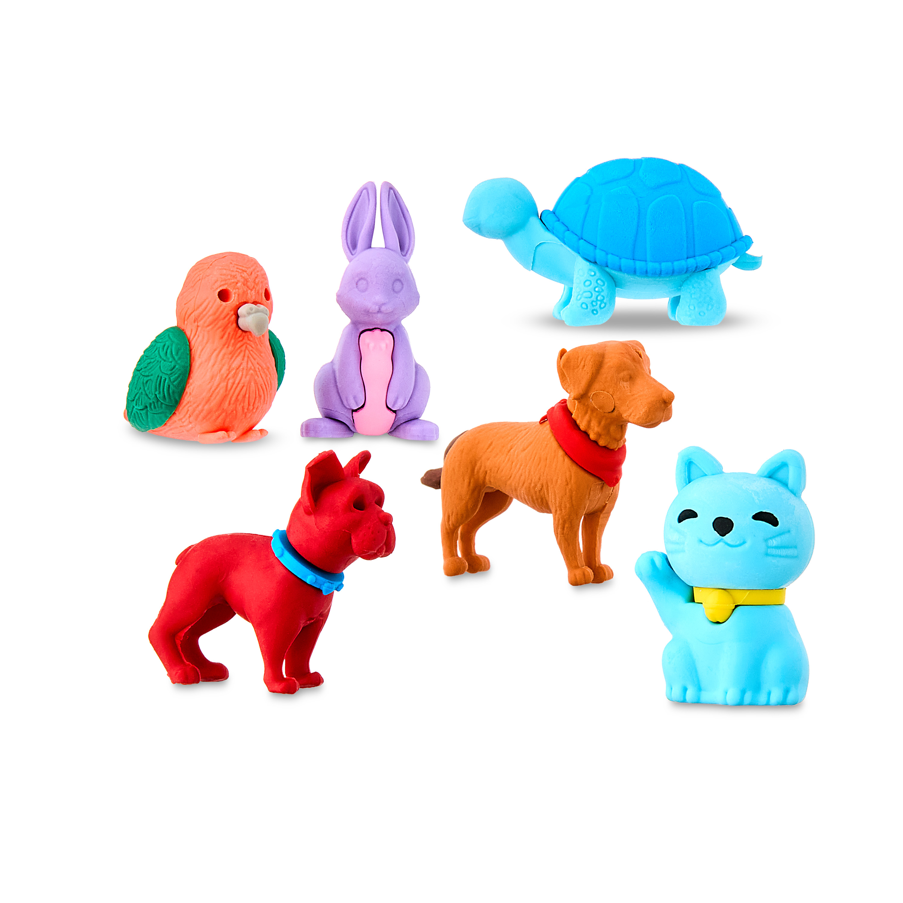Borradores Pen+Gear Eraser Pals, mascotas, 25 unidades 5
