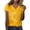 Yellow, variant on Women's Sunflower T-Shirt - Plus Size Summer Top - Short Sleeve Graphic Tee - V-Neck Casual Wear | Baberdicy | Women's Sunshade Summer T Shirt Plus Size Loose Top Top Girls Short (Black | L)