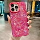 thumbnail image 2 of Luxury Bling Glitter Dream Conch Shell Marble Phone Case For iPhone 11 12 13 14 15 Pro Max 15plus Shockproof Bumper Back Cover, 2 of 5