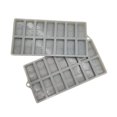 thumbnail image 1 of de resina de dominó duraderos, de bricolaje para de , etiquetas de bolsa, de juego de dominó, - Gris Sunnimix Molde para hacer dominó, 1 of 8