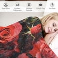 thumbnail image 3 of Orinice for Rose Throw Blanket - Plush, Soft&amp;Comfy Blanket - Lightweight Blanket for Couch, Bedroom, Travel, Bed for All Ages  40x50in, 3 of 6