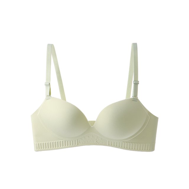 Ropa interior Original de media Copa para mujer, sujetador deportivo sin costuras, ajustable, antiflacidez, pequeño pecho, push up