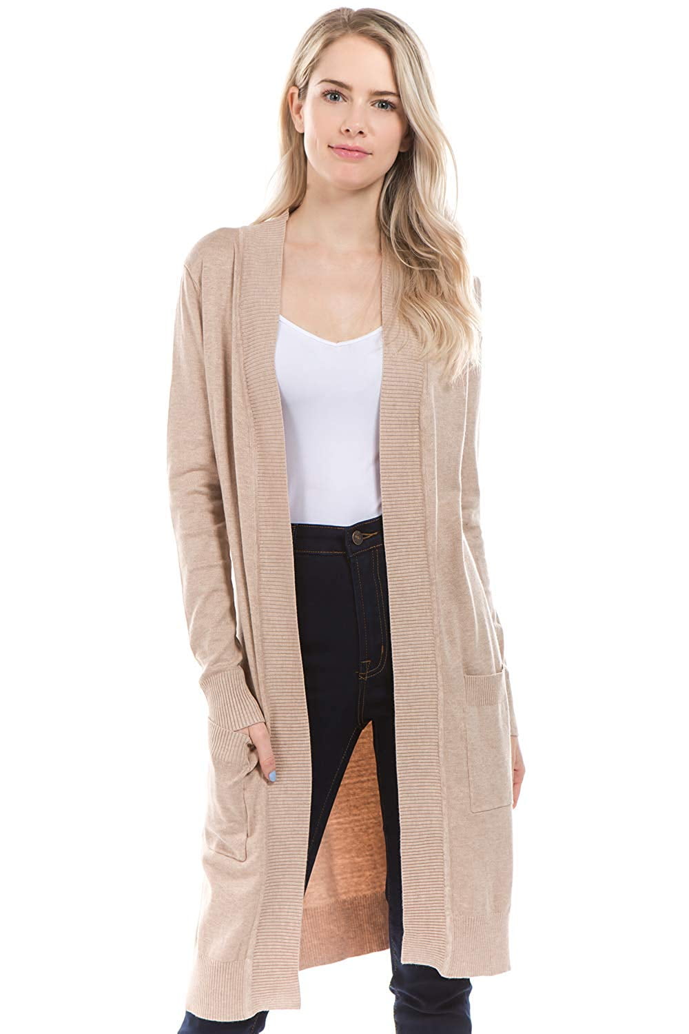 ankle length duster cardigan
