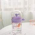thumbnail image 2 of Taza de agua para bebé de 260 ml con paja, a prueba de , regalos para Púrpura Zulema Botella de paja, 2 of 6