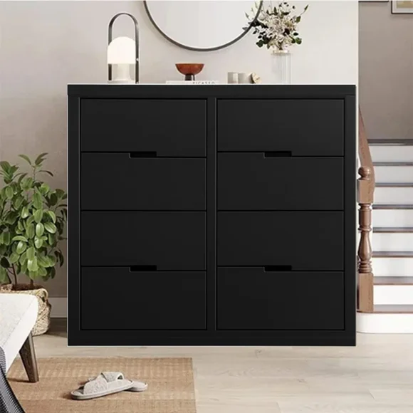 Cajonera Con 8 Cajones Mueble Organizador Cómoda Guardarropa Chocolate Jade Reinicia 21 Muebles