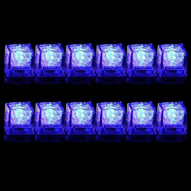 Ice Cubes For Drinks Drinking Bar Lights 7 Colorful Led Waterproof Ice Cube