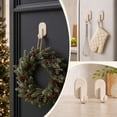 thumbnail image 5 of Magnetic Wreath Hanger, 2 Pack Heavy Duty Magnets with Hook for Cruise | Refrigerator, Christmas Decoration Magnetic Hooks for Metal Front Door, Cruise Hook Hanger for Hanging Cabins Grill Coat, 5 of 6