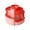 Red, variant on Puntoco 1PCS Creative Rotating Desktop Storage Box, All-in-one Design, Multi-use Organizer for Pens, Notes and Cosmetic Brushes -5.12x4.53x4.53in