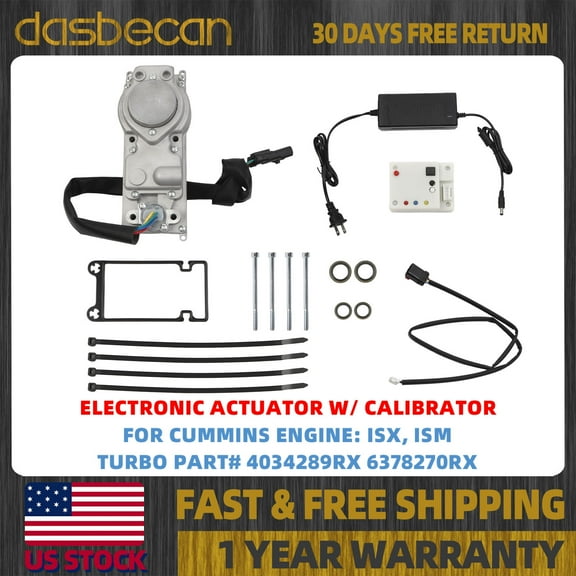Dasbecan Turbo Electric Actuator   Calibrator For Cummins ISX Turbo #2835940 2837201 3791991 4032066 4032673