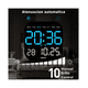 thumbnail image 3 of Reloj De Pared Digital Con Termómetro, Alarmas Y Calendario Lab.G Negro, 3 of 5